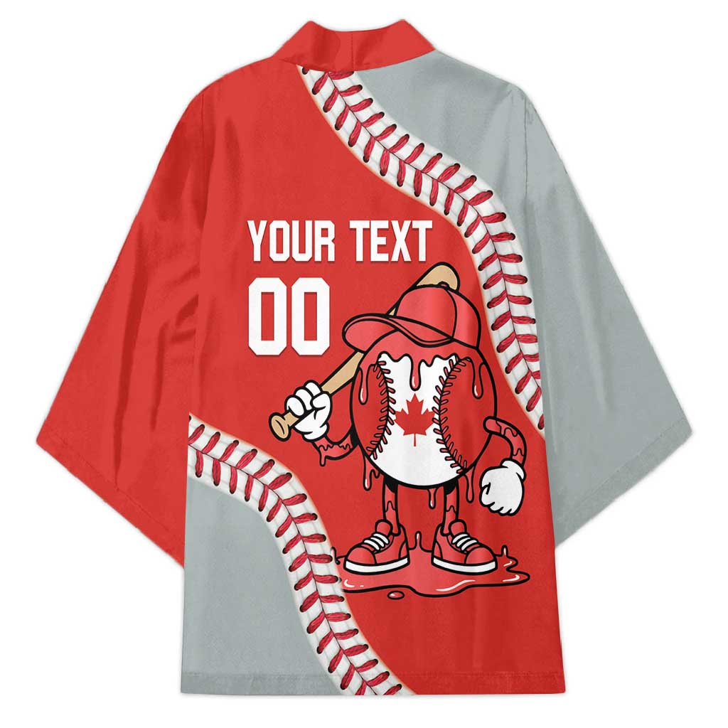 Canada 2026 Baseball Custom Kimono Go Champions Drip Style