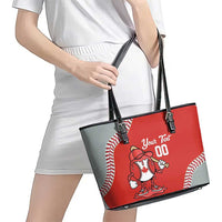 Canada 2026 Baseball Custom Leather Tote Bag Go Champions Drip Style