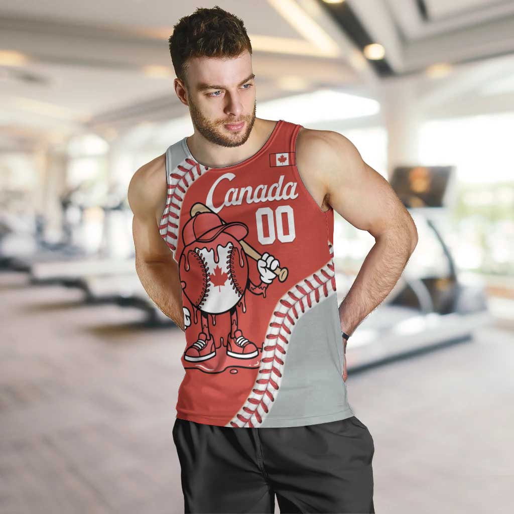 Canada 2026 Baseball Custom Men Tank Top Go Champions Drip Style