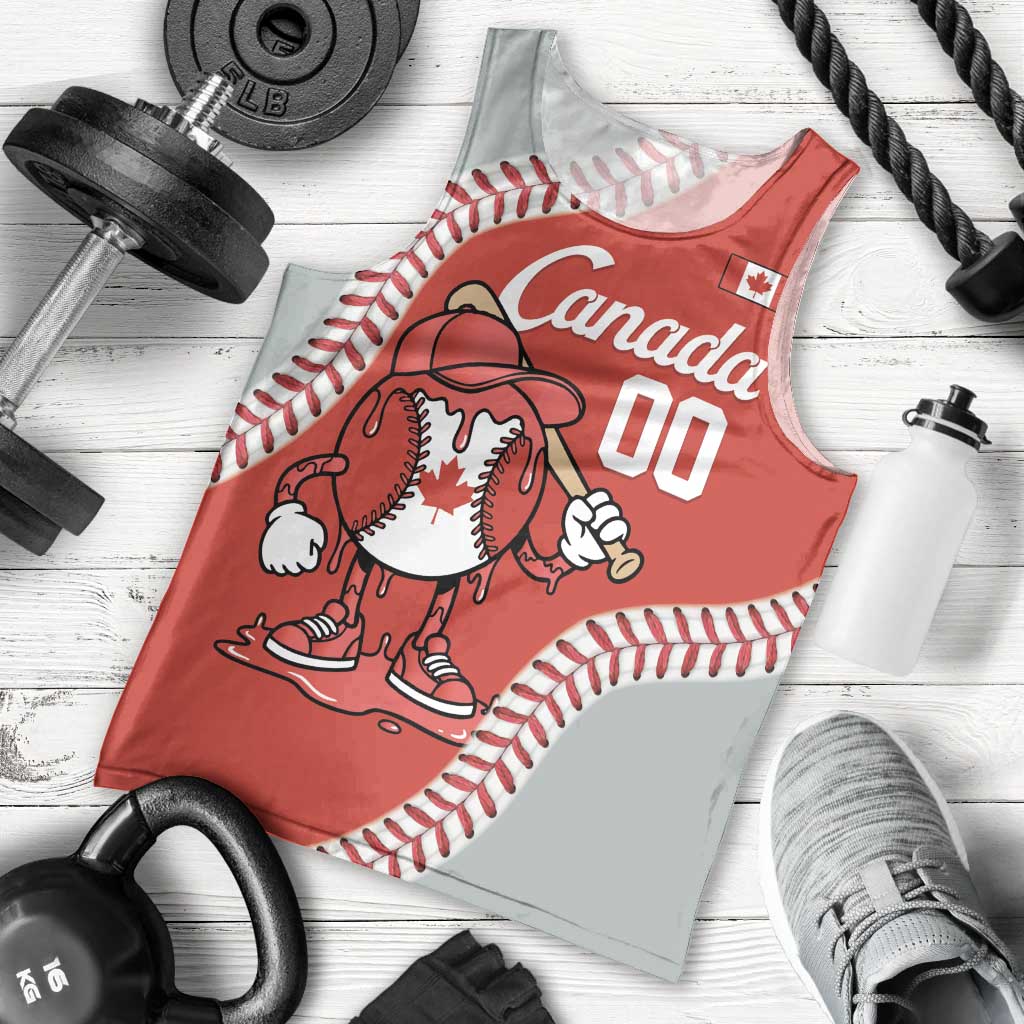 Canada 2026 Baseball Custom Men Tank Top Go Champions Drip Style
