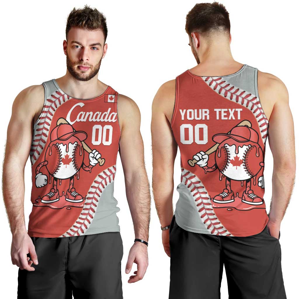 Canada 2026 Baseball Custom Men Tank Top Go Champions Drip Style