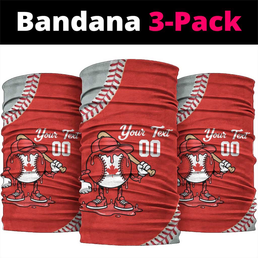 Canada 2026 Baseball Custom Neck Gaiter Go Champions Drip Style
