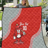 Canada 2026 Baseball Custom Quilt Go Champions Drip Style