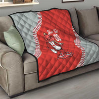 Canada 2026 Baseball Custom Quilt Go Champions Drip Style