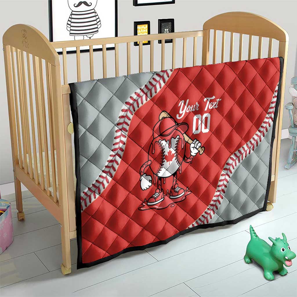 Canada 2026 Baseball Custom Quilt Go Champions Drip Style
