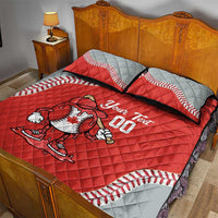 Canada 2026 Baseball Custom Quilt Bed Set Go Champions Drip Style