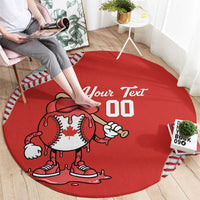 Canada 2026 Baseball Custom Round Carpet Go Champions Drip Style