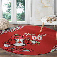 Canada 2026 Baseball Custom Round Carpet Go Champions Drip Style