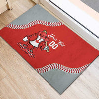 Canada 2026 Baseball Custom Rubber Doormat Go Champions Drip Style