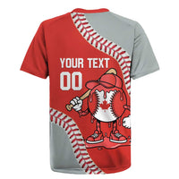 Canada 2026 Baseball Custom Rugby Jersey Go Champions Drip Style