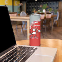 Canada 2026 Baseball Custom Skinny Tumbler Go Champions Drip Style
