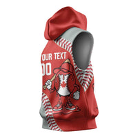 Canada 2026 Baseball Custom Sleeveless Hoodie Go Champions Drip Style