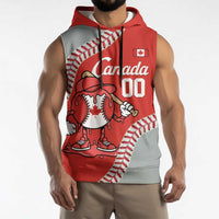 Canada 2026 Baseball Custom Sleeveless Hoodie Go Champions Drip Style
