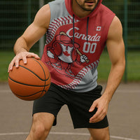 Canada 2026 Baseball Custom Sleeveless Hoodie Go Champions Drip Style