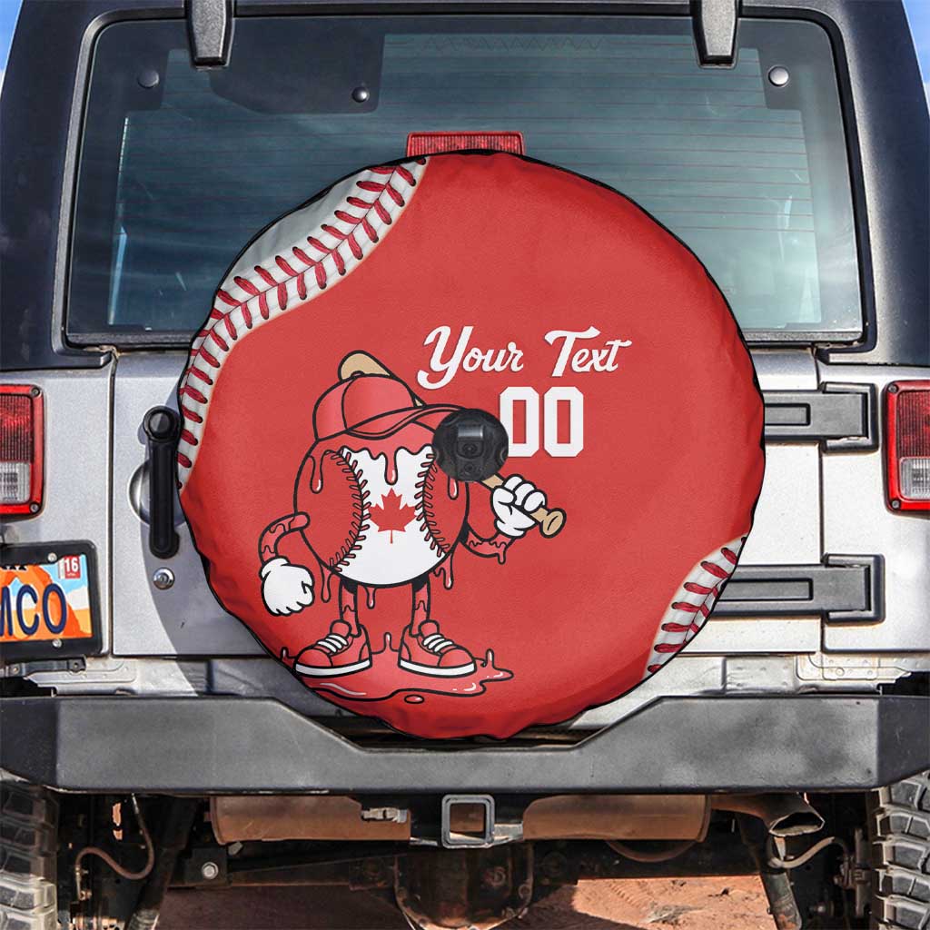 Canada 2026 Baseball Custom Spare Tire Cover Go Champions Drip Style