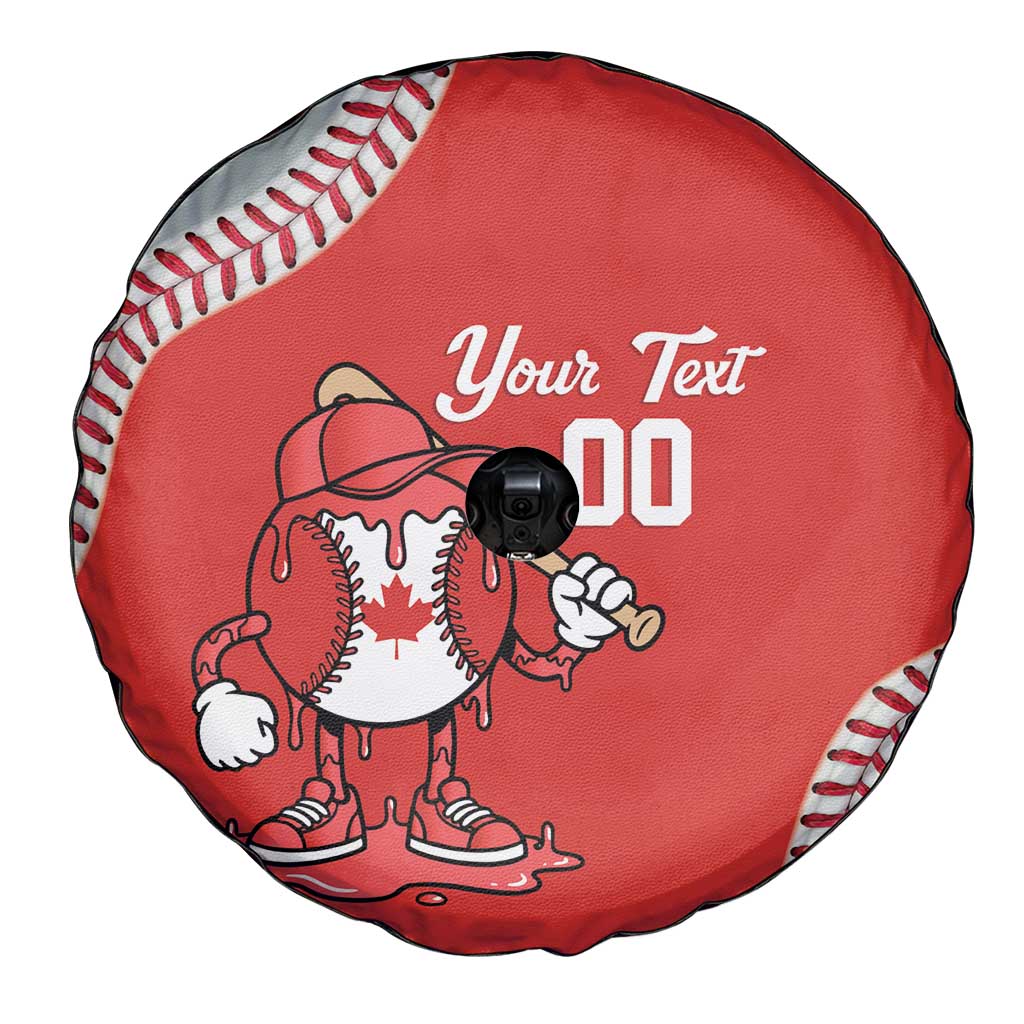 Canada 2026 Baseball Custom Spare Tire Cover Go Champions Drip Style