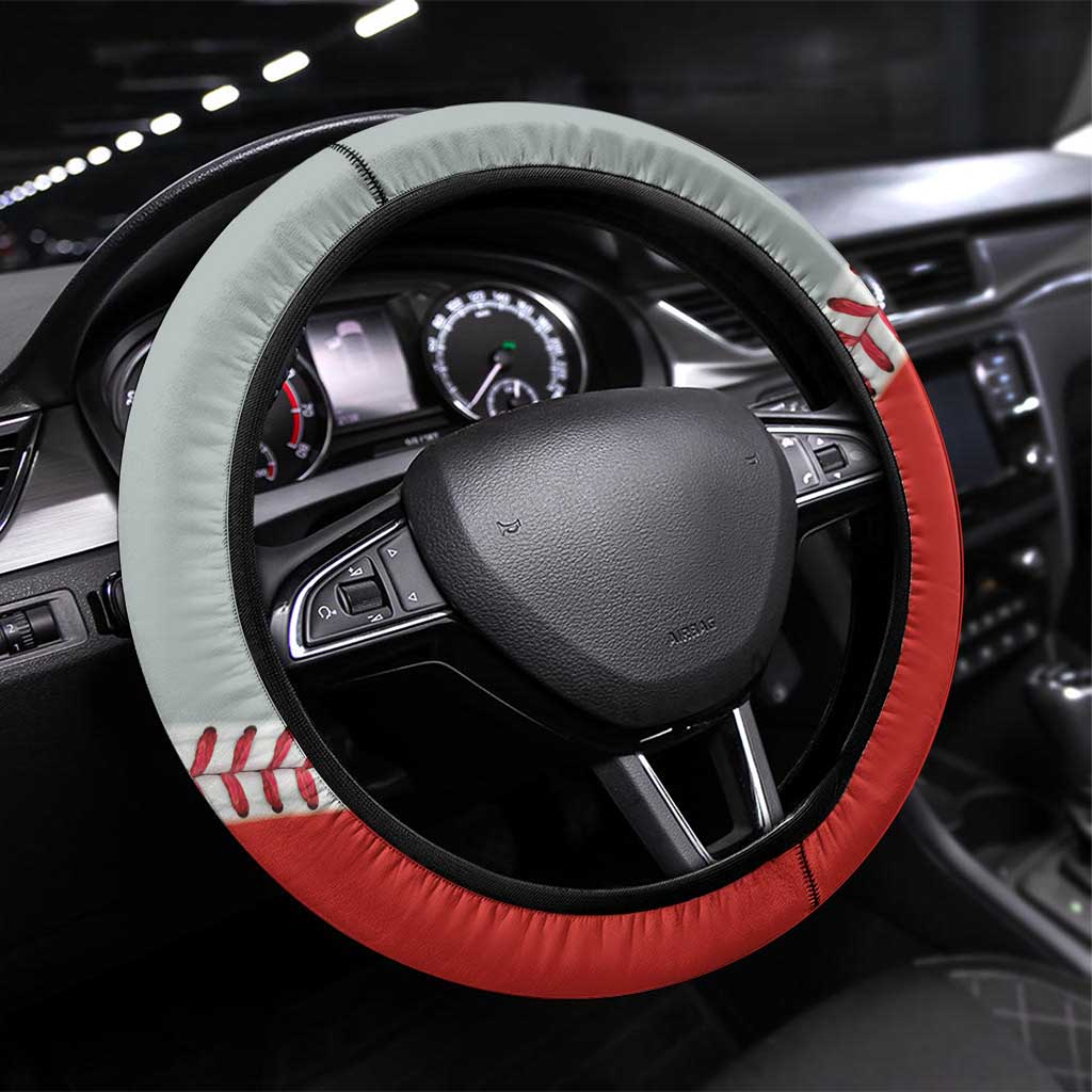 Canada 2026 Baseball Steering Wheel Cover Go Champions Drip Style