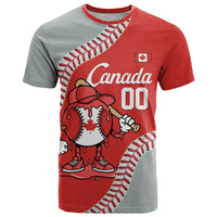 Canada 2026 Baseball Custom T Shirt Go Champions Drip Style