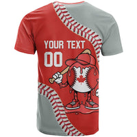 Canada 2026 Baseball Custom T Shirt Go Champions Drip Style