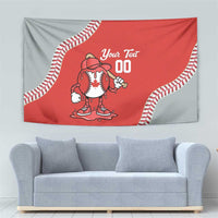 Canada 2026 Baseball Custom Tapestry Go Champions Drip Style
