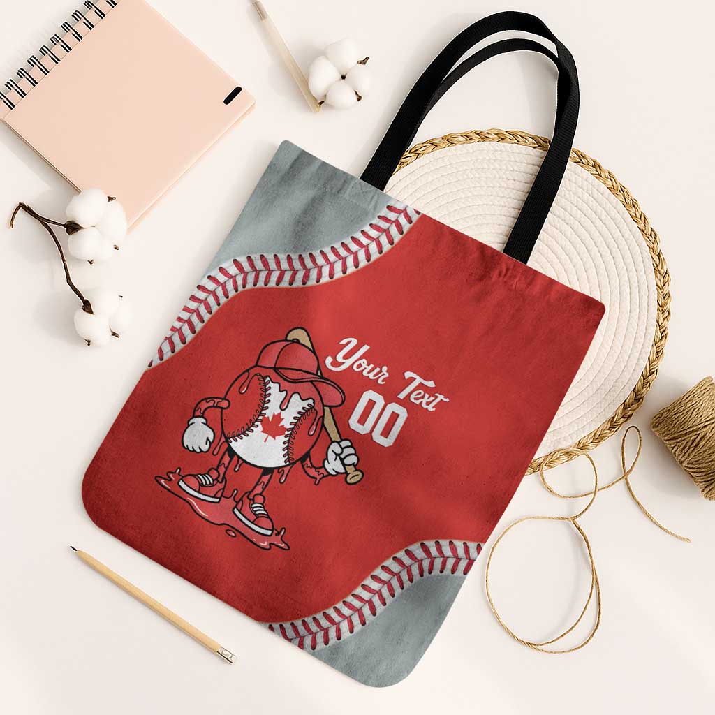 Canada 2026 Baseball Custom Tote Bag Go Champions Drip Style