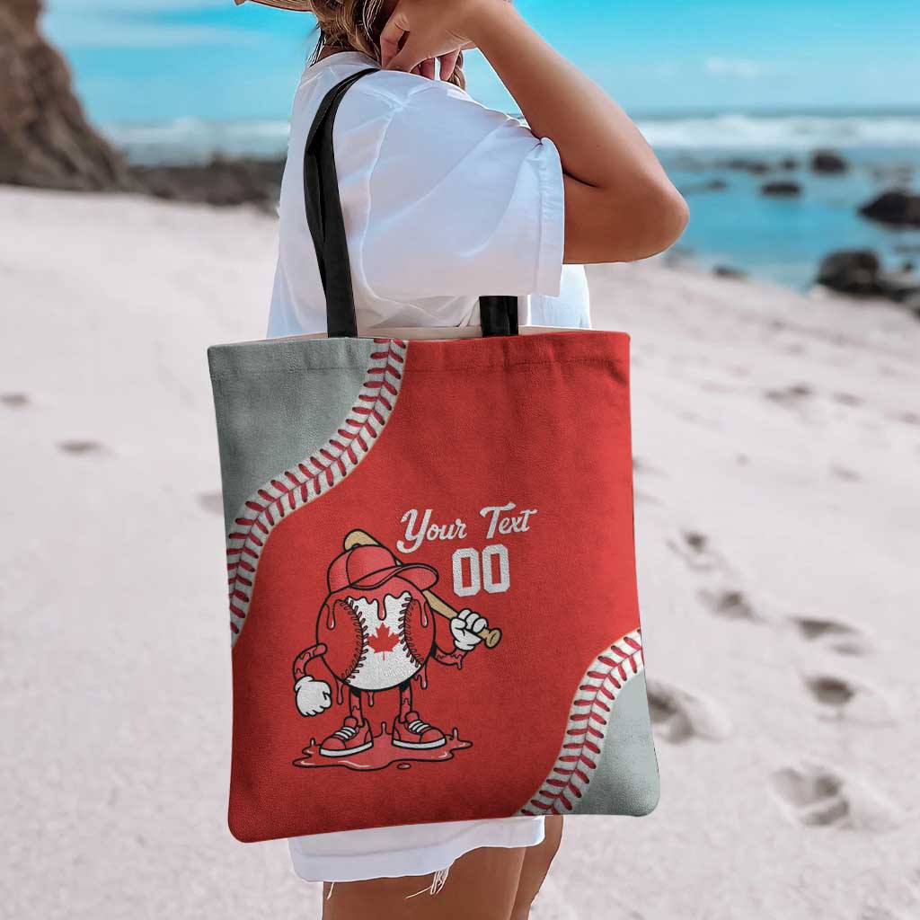 Canada 2026 Baseball Custom Tote Bag Go Champions Drip Style