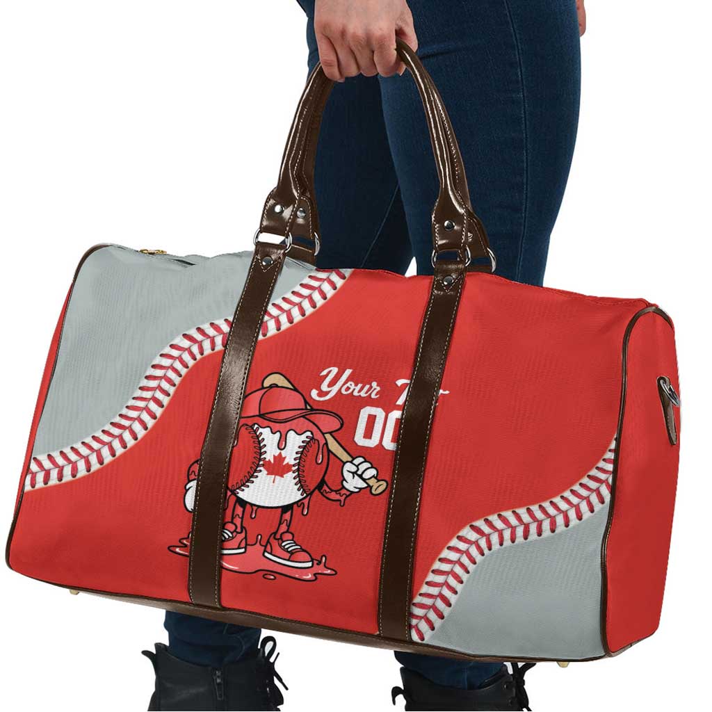 Canada 2026 Baseball Custom Travel Bag Go Champions Drip Style