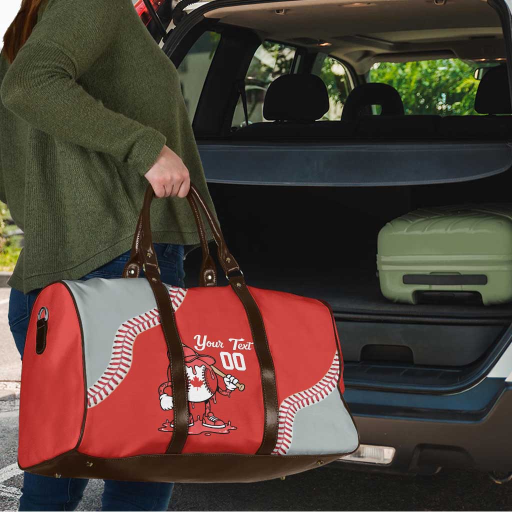 Canada 2026 Baseball Custom Travel Bag Go Champions Drip Style