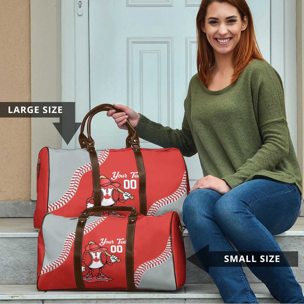 Canada 2026 Baseball Custom Travel Bag Go Champions Drip Style