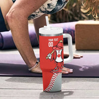 Canada 2026 Baseball Custom Tumbler With Handle Go Champions Drip Style