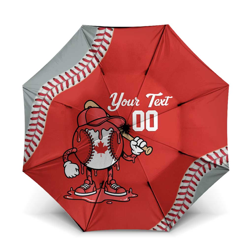 Canada 2026 Baseball Custom Umbrella Go Champions Drip Style