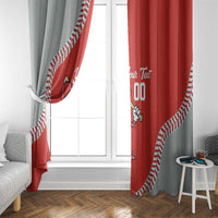 Canada 2026 Baseball Custom Window Curtain Go Champions Drip Style