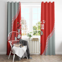 Canada 2026 Baseball Custom Window Curtain Go Champions Drip Style