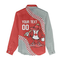 Canada 2026 Baseball Custom Women Casual Shirt Go Champions Drip Style
