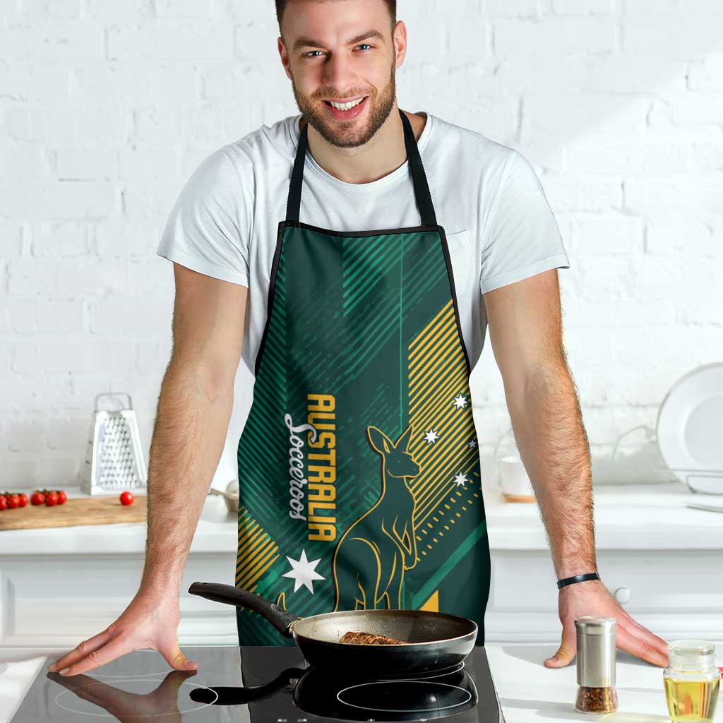 Australia Socceroos 2026 Custom Apron Go Aussie Kangaroo National Color