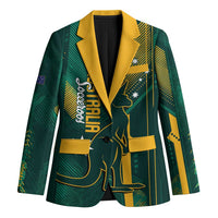Australia Socceroos 2026 Custom Blazer Go Aussie Kangaroo National Color