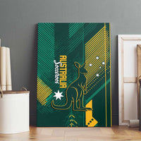 Australia Socceroos 2026 Custom Canvas Wall Art Go Aussie Kangaroo National Color