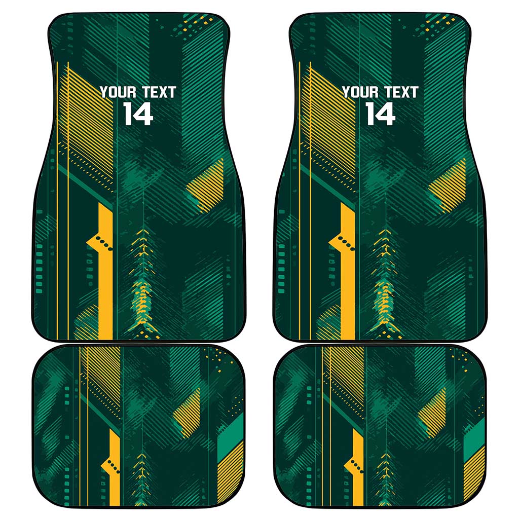 Australia Socceroos 2026 Custom Car Mats Go Aussie Kangaroo National Color