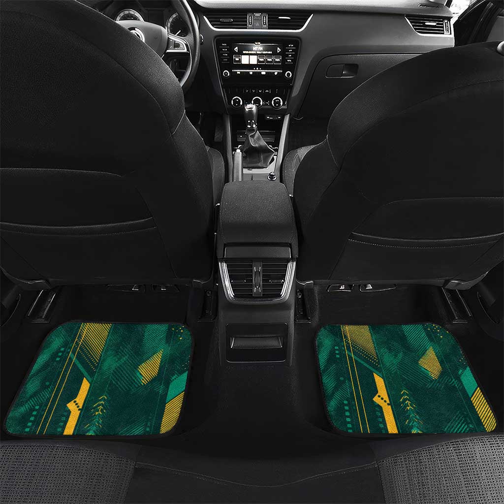 Australia Socceroos 2026 Custom Car Mats Go Aussie Kangaroo National Color