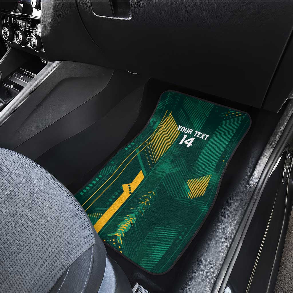 Australia Socceroos 2026 Custom Car Mats Go Aussie Kangaroo National Color