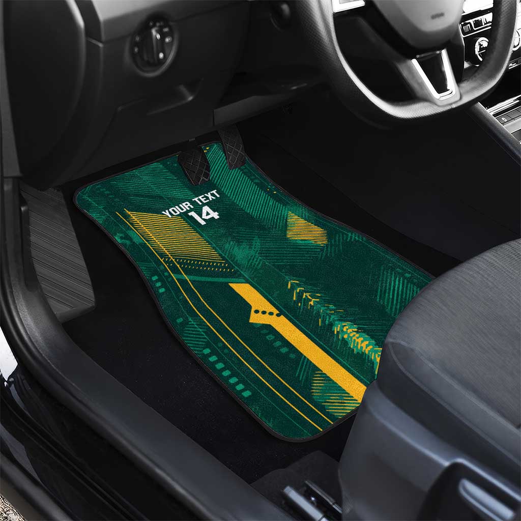 Australia Socceroos 2026 Custom Car Mats Go Aussie Kangaroo National Color