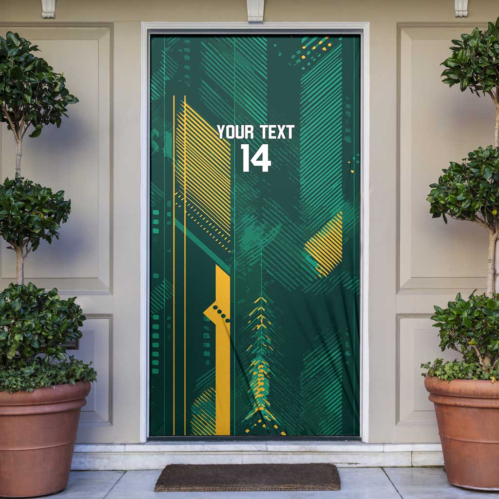 Australia Socceroos 2026 Custom Door Cover Go Aussie Kangaroo National Color