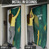 Australia Socceroos 2026 Custom Door Cover Go Aussie Kangaroo National Color