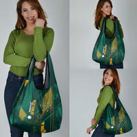 Australia Socceroos 2026 Custom Grocery Bag Go Aussie Kangaroo National Color