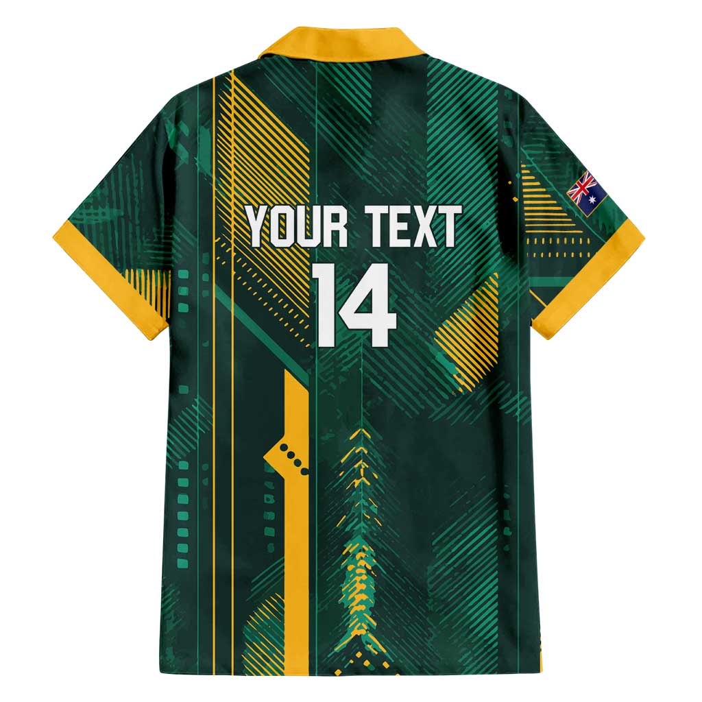 Australia Socceroos 2026 Custom Hawaiian Shirt Go Aussie Kangaroo National Color