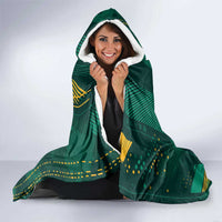 Australia Socceroos 2026 Custom Hooded Blanket Go Aussie Kangaroo National Color