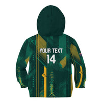 Australia Socceroos 2026 Custom Kid Hoodie Go Aussie Kangaroo National Color