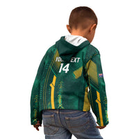 Australia Socceroos 2026 Custom Kid Hoodie Go Aussie Kangaroo National Color
