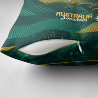 Australia Socceroos 2026 Custom Pillow Cover Go Aussie Kangaroo National Color