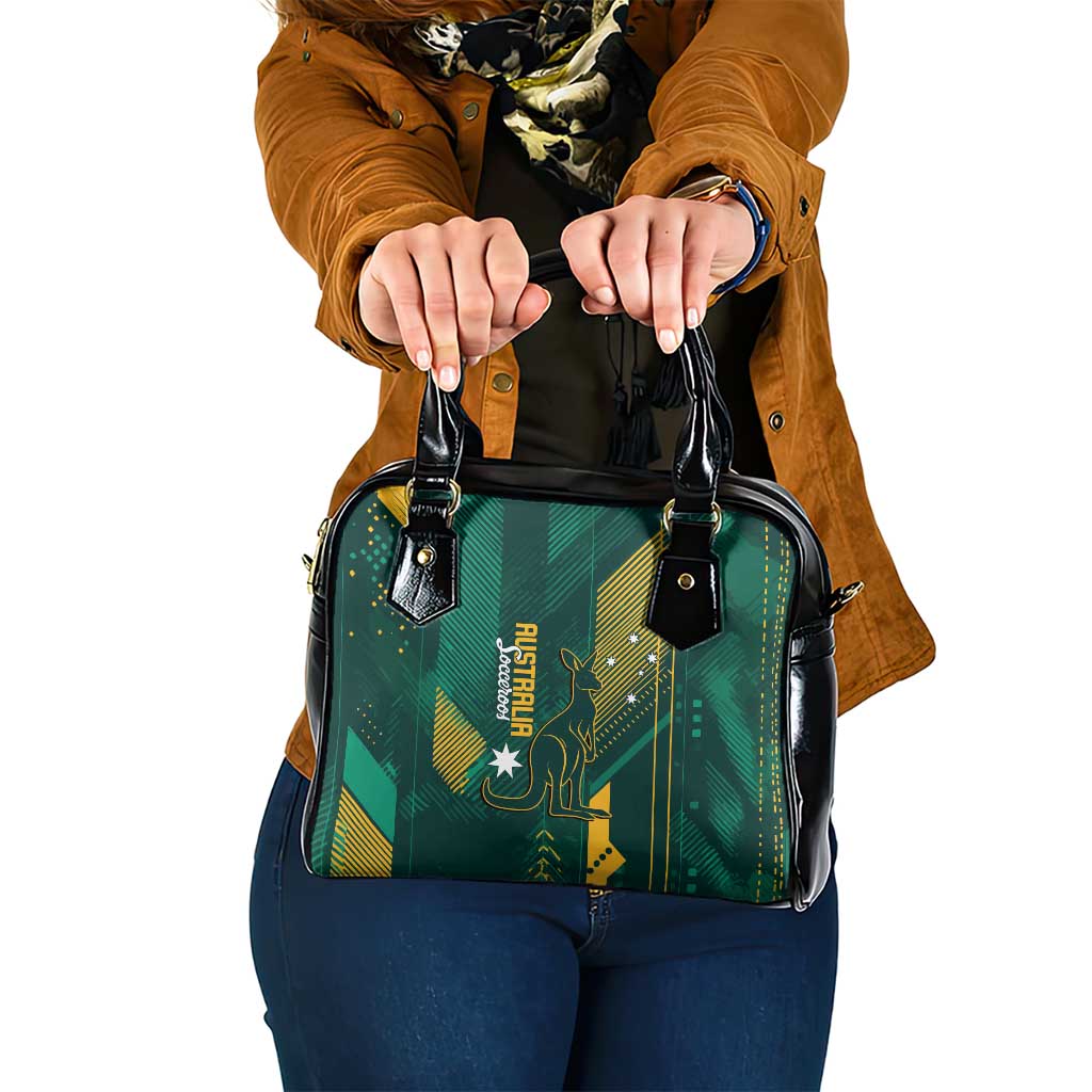 Australia Socceroos 2026 Custom Shoulder Handbag Go Aussie Kangaroo National Color